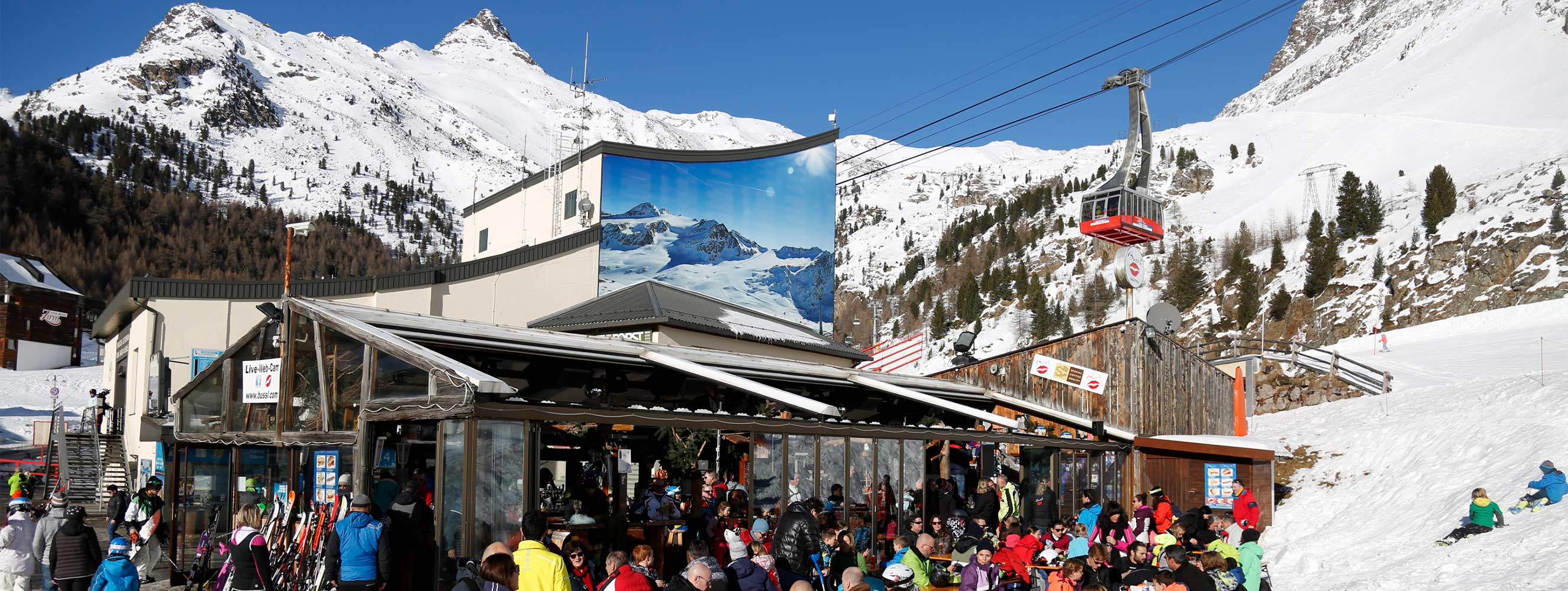 Après Ski Bussl im Schnalstal